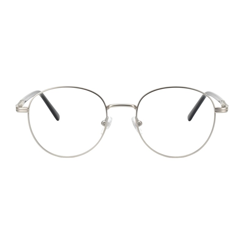 Round Silver Eyeglasses