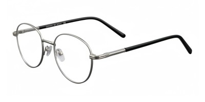 Round Silver Eyeglasses