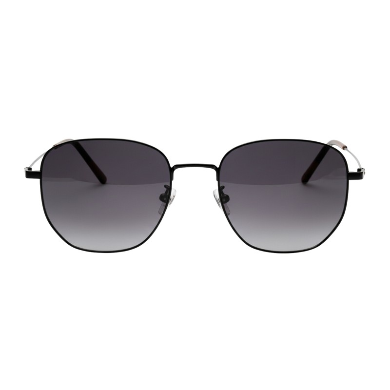 Polygon Black Eyeglasses