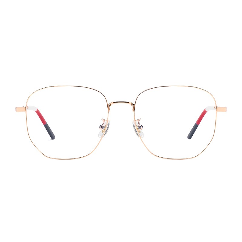 Polygon Rose Gold Eyeglasses