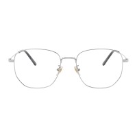 Polygon Silver Eyeglasses