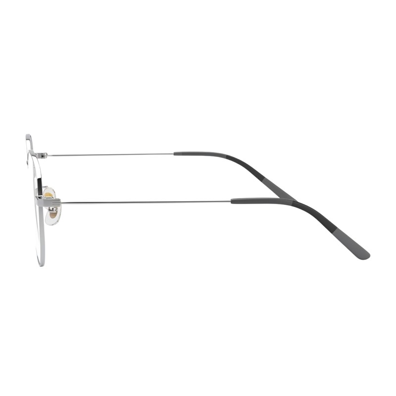 Polygon Silver Eyeglasses