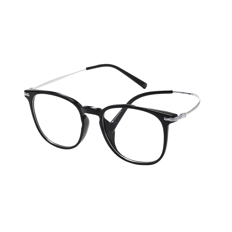 Square Black Eyeglasses