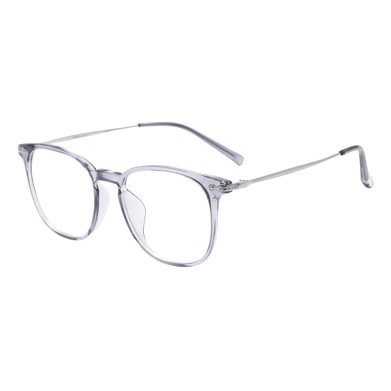 Square Silver Eyeglasses