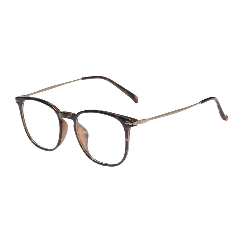 Square Tortoise Eyeglasses