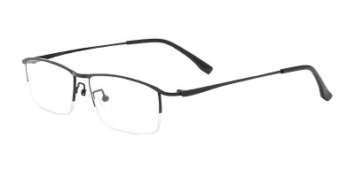 Rectangle Black Eyeglasses