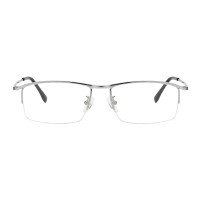 Rectangle Silver Eyeglasses