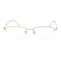 Rectangle Rose Gold Eyeglasses
