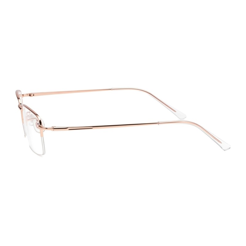 Rectangle Rose Gold Eyeglasses