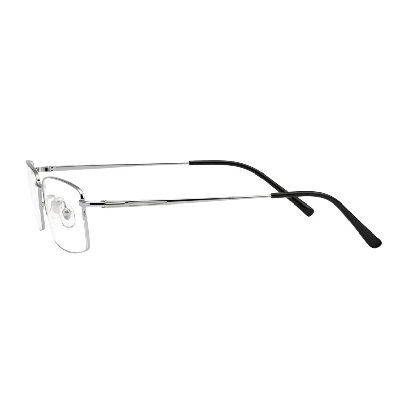 Rectangle Silver Eyeglasses