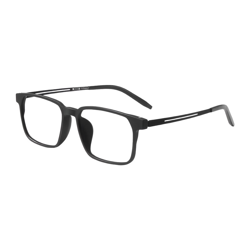 Square Black Eyeglasses