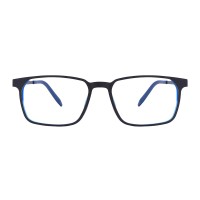Square Black/Blue Eyeglasses
