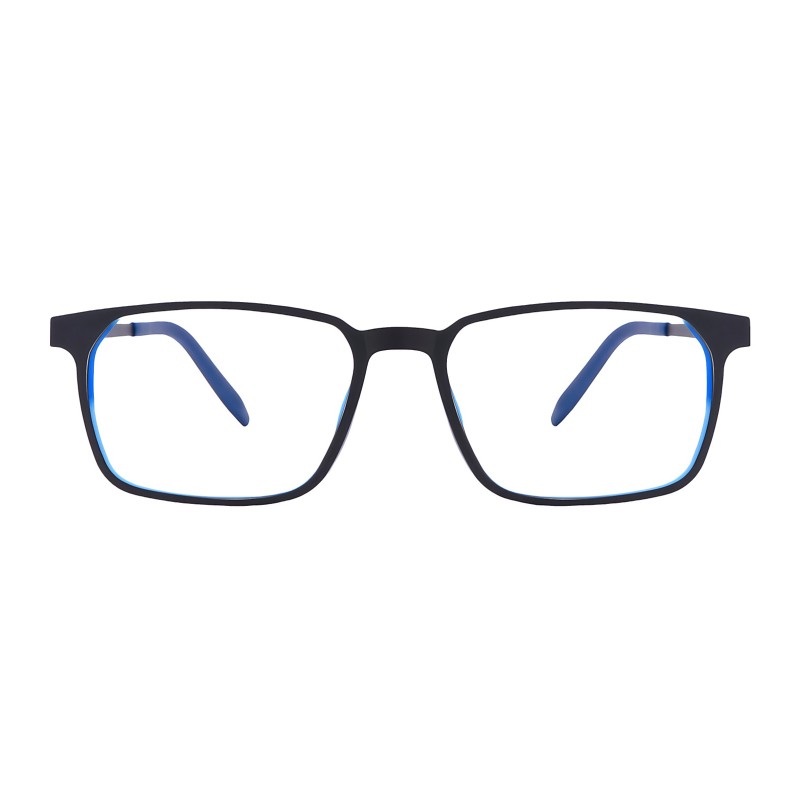 Square Black/Blue Eyeglasses