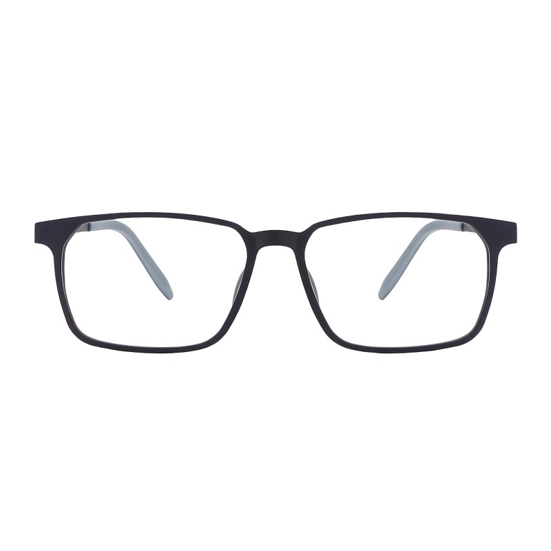 Square Black/Gray Eyeglasses