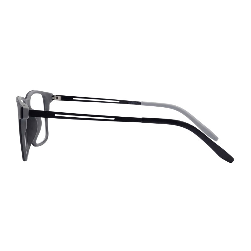 Square Black/Gray Eyeglasses