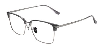 Browline Gunmetal Eyeglasses