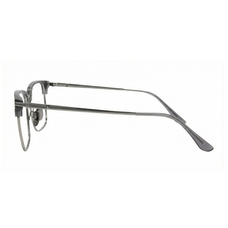 Browline Gunmetal Eyeglasses
