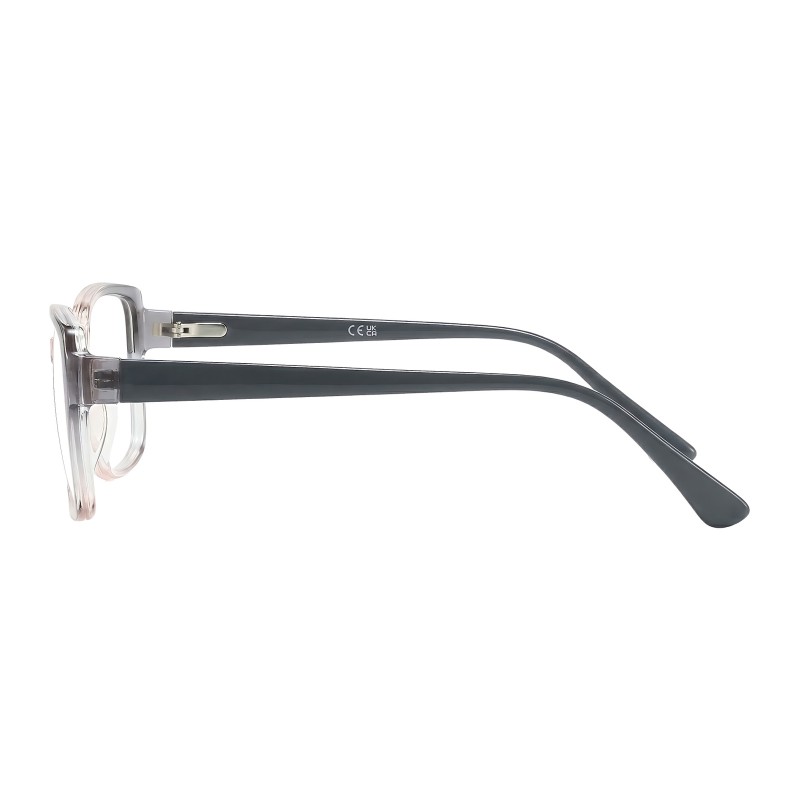 Rectangle Gray Eyeglasses