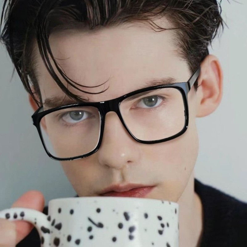 Rectangle Black Eyeglasses