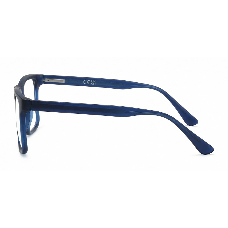 Rectangle Blue Eyeglasses