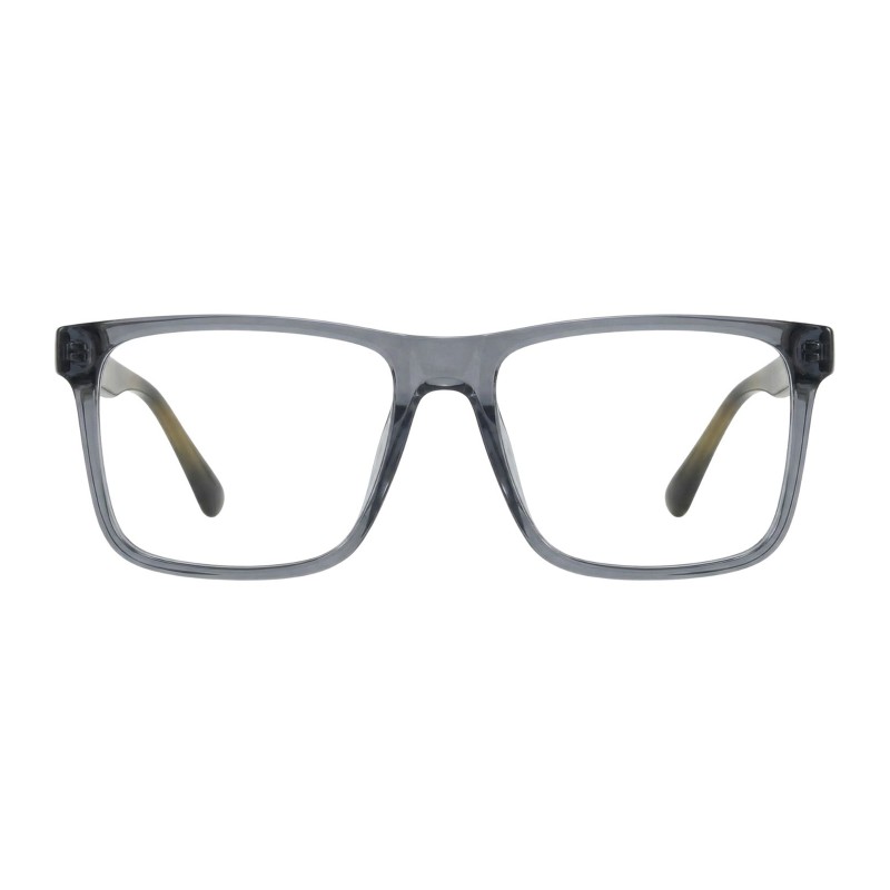 Rectangle Gray Eyeglasses
