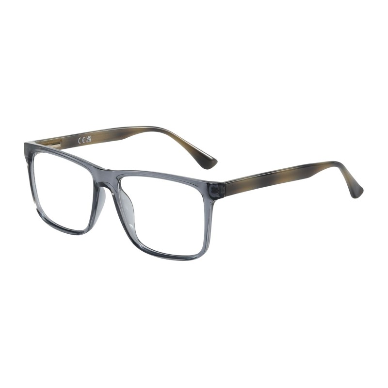 Rectangle Gray Eyeglasses