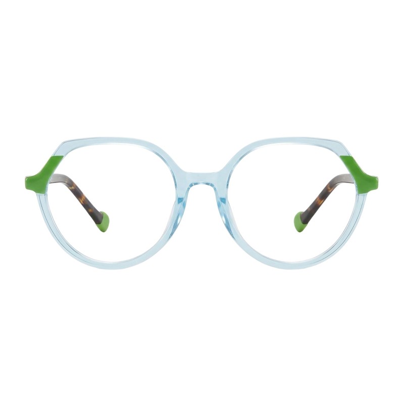 Round Green Eyeglasses