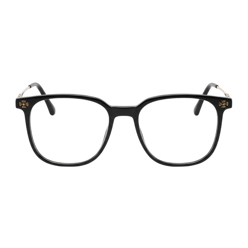 Square Black Eyeglasses