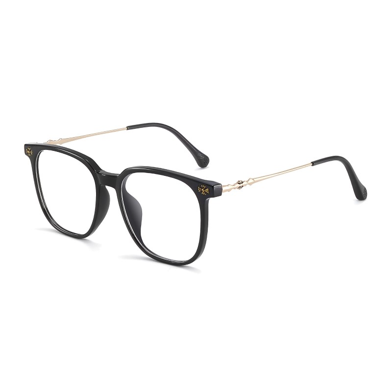 Square Black Eyeglasses