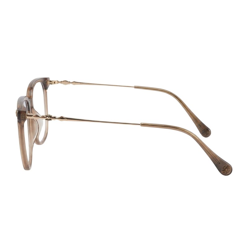 Square Light Mocha Eyeglasses