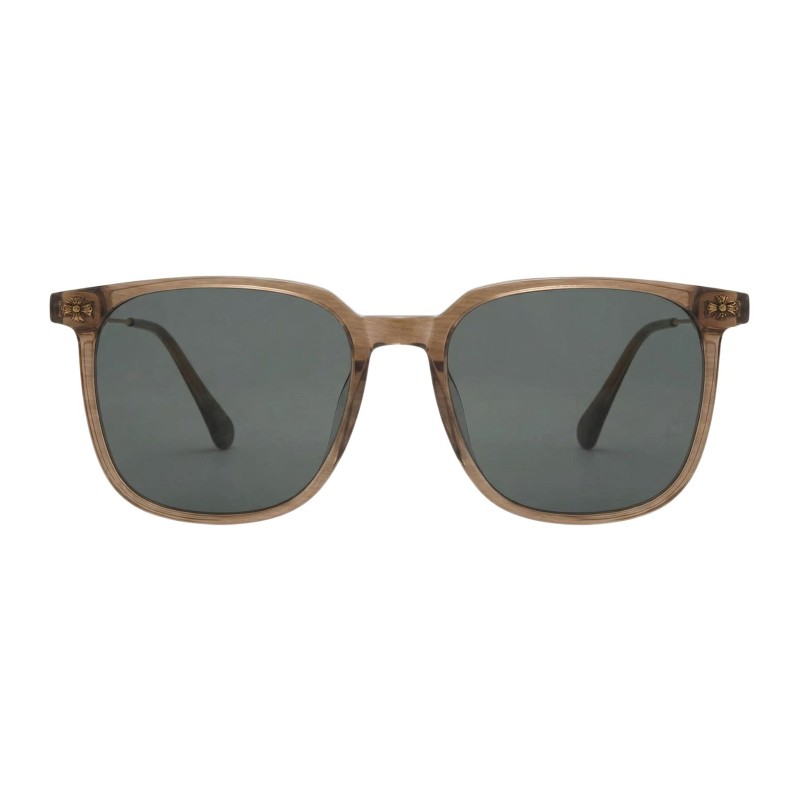 Square Light Mocha Eyeglasses