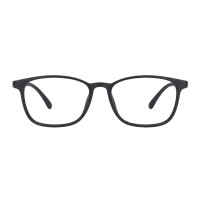 Rectangle Black Eyeglasses