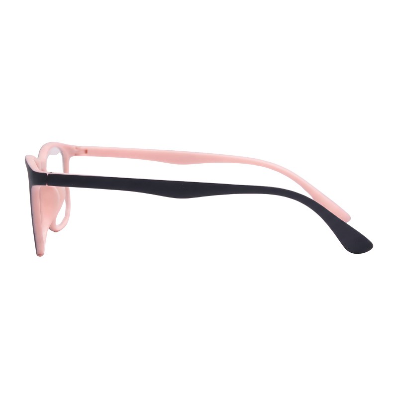 Rectangle Pink Eyeglasses