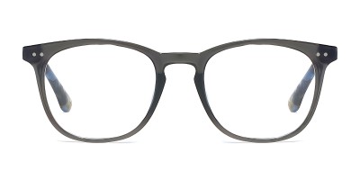 Silber Gray Round Prescription Glasses