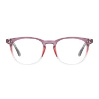 Silber - Round Pink Eyeglasses