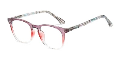 Round Pink Eyeglasses