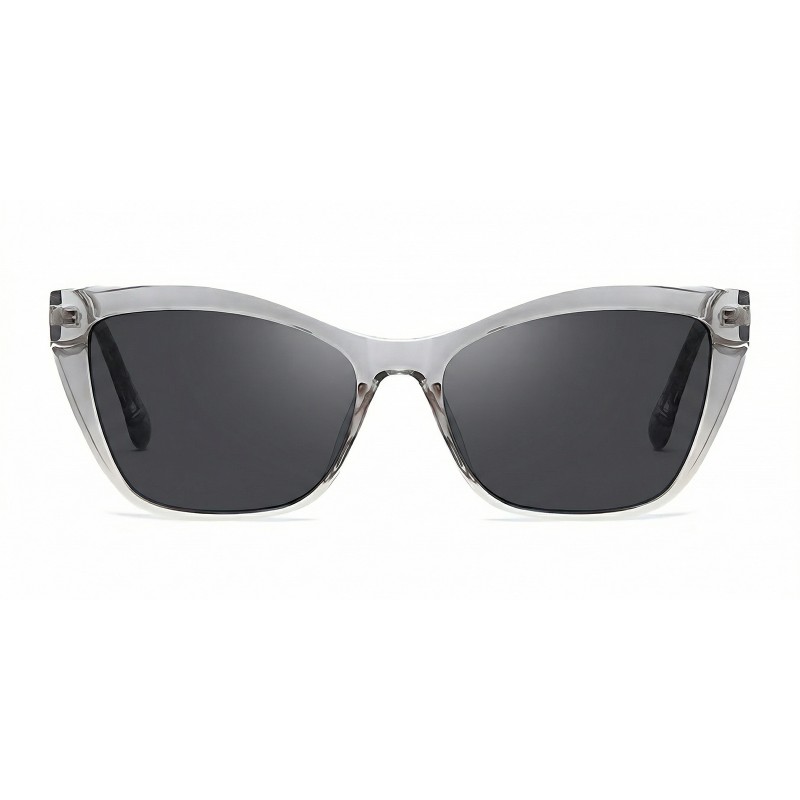 Cat Eye Gray Eyeglasses