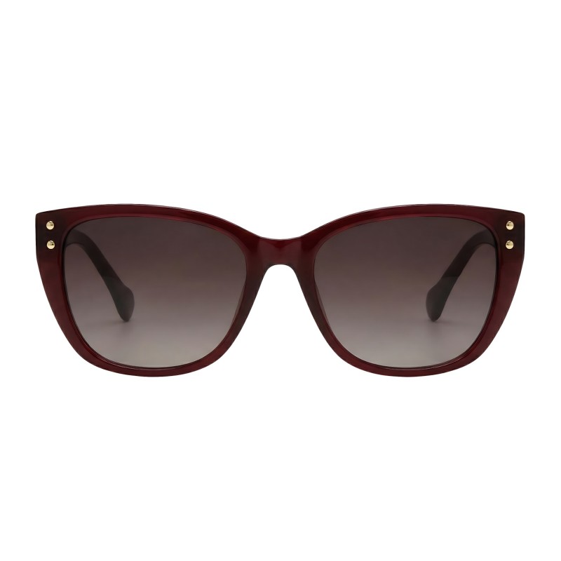 Cat Eye Burgundy Eyeglasses