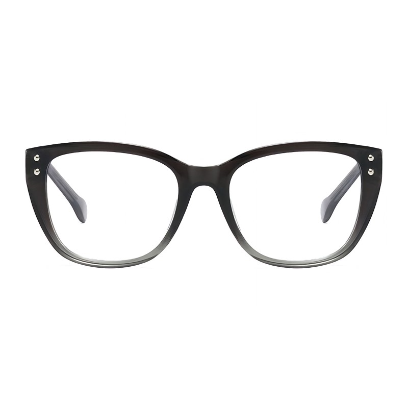 Cat Eye Gray Eyeglasses
