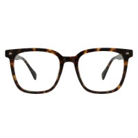 Square Tortoise Eyeglasses