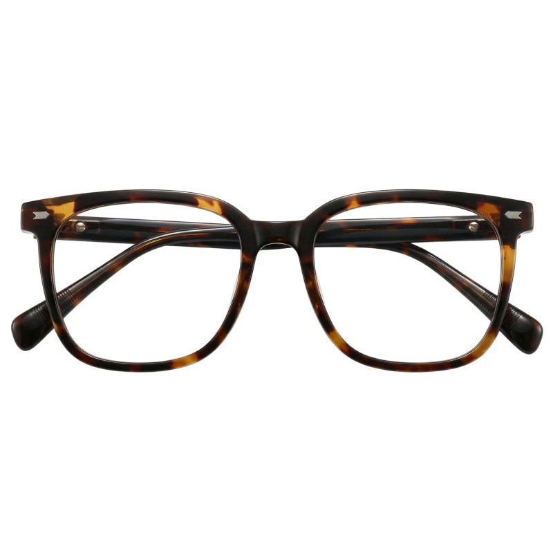 Square Tortoise Eyeglasses