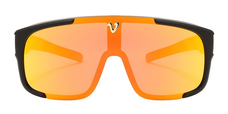 Imogen Black Aviator Sunglasses