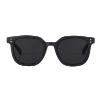 Kimberly - Rectangle Black Sunglasses 