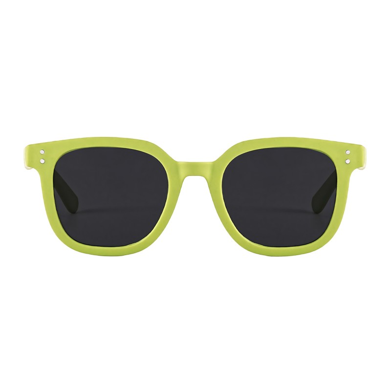 Rectangle Green Sunglasses 