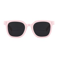Kimberly - Rectangle Pink Sunglasses 