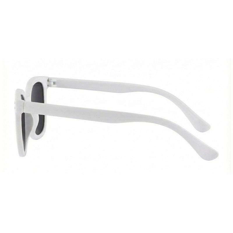 Rectangle White Sunglasses 