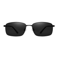Vincent - Rectangle Black Eyeglasses