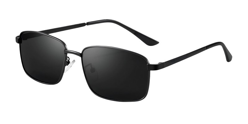 Vincent Black Rectangle Sunglasses additional view