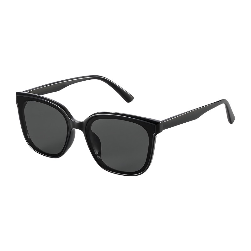 Square Black Sunglasses 