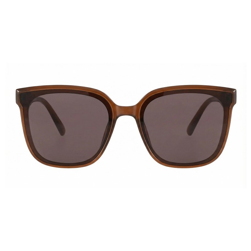 Square Brown Sunglasses 
